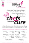 Chef's for the Cure Invitation